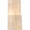 Ekena Millwork Portland Smooth Timber Gable Bracket, Douglas Fir, 48"W x 12"H x 5 1/2"D x 5 1/2"F, 6/12 Pitch GBW048X12X0606POR00SDF - alternate 4